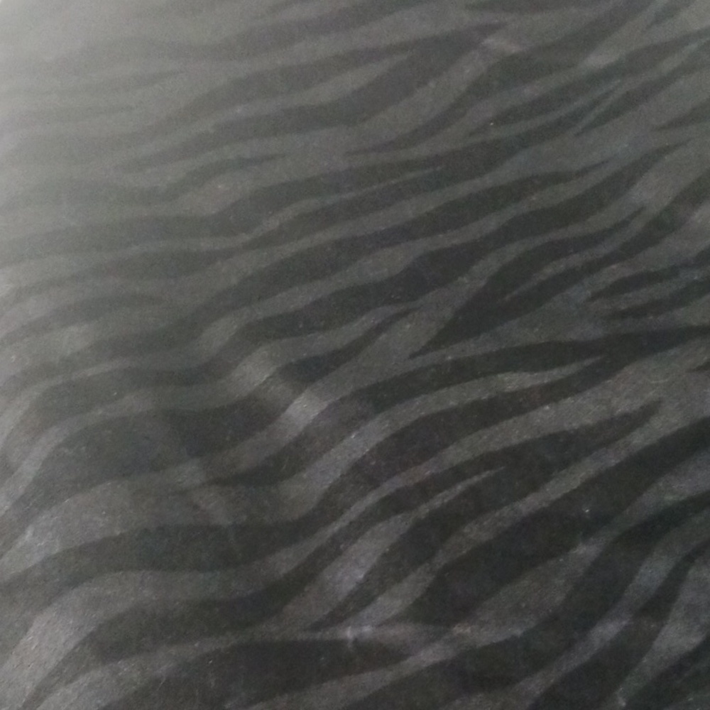 Rag & Bone Black Velvet Nina Zebra High Rise Exposed Zipper Skinny Jeans, Sz 31 - Picture 14 of 16